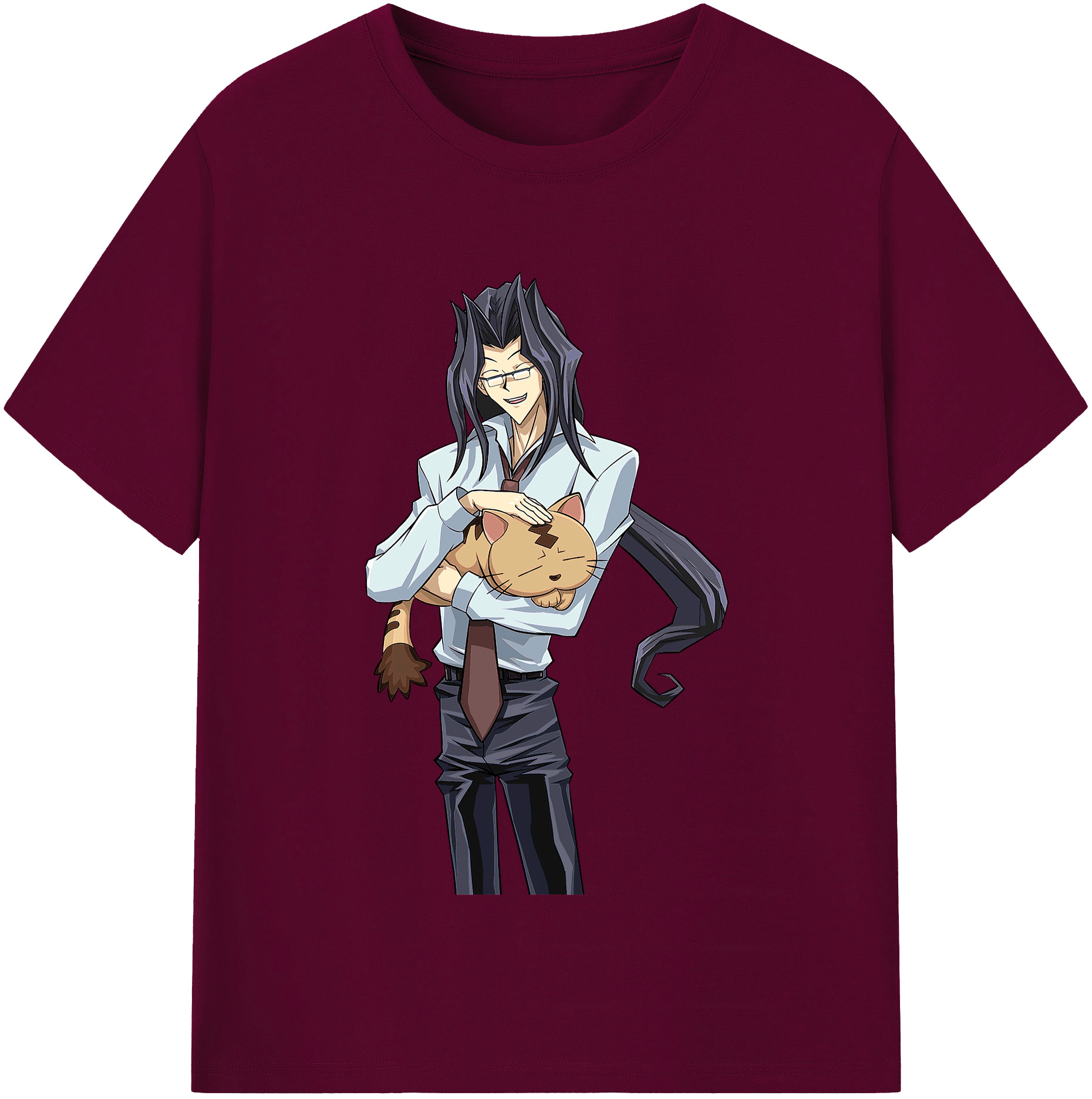 （画像用） 遊☆戯☆王 Yu-Gi-Oh! レディースカジュアルプリントTシャツ（綿100％）